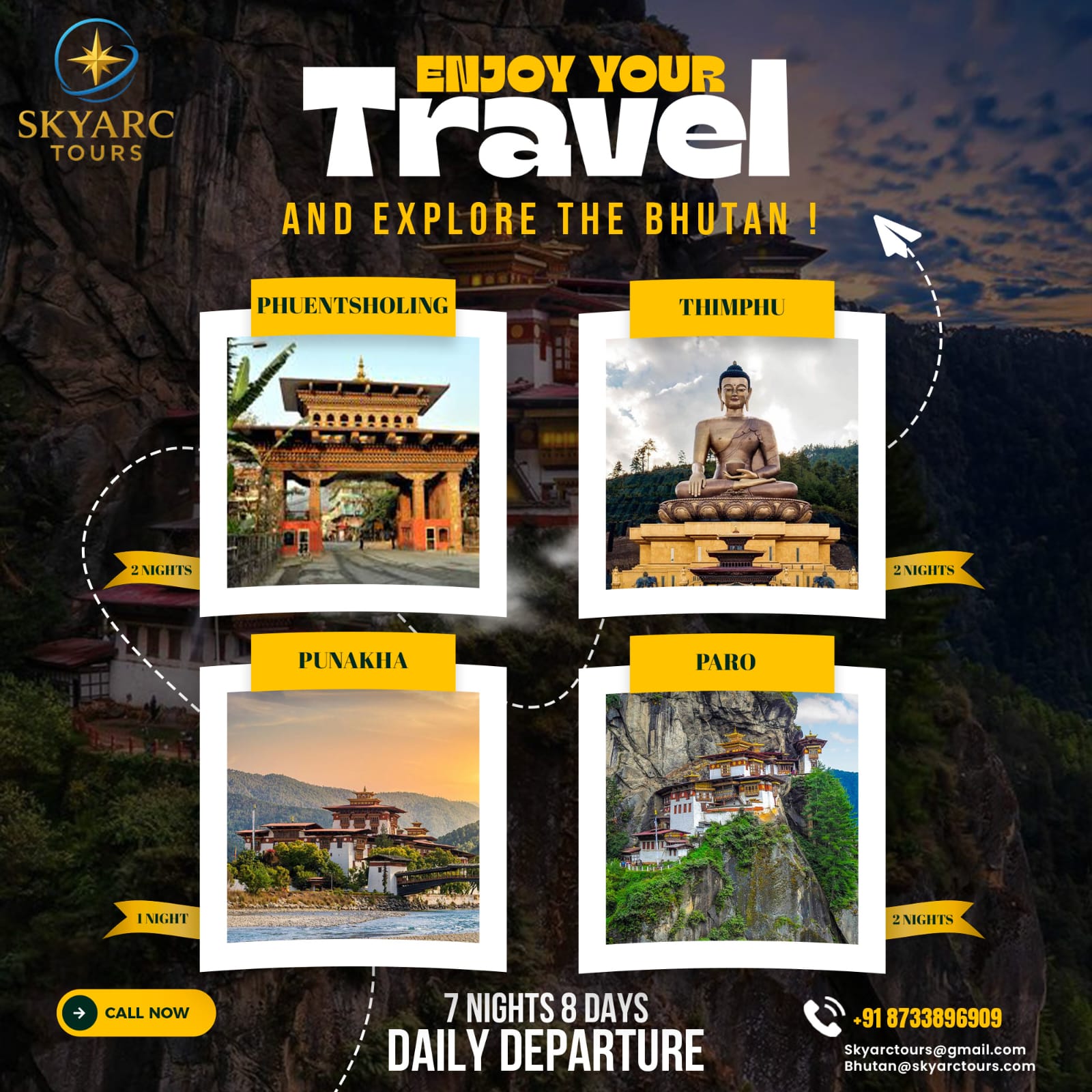 Bhutan Tours Ahmedabad